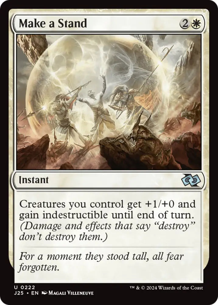 Make a Stand [Foundations Jumpstart] - MTG Single