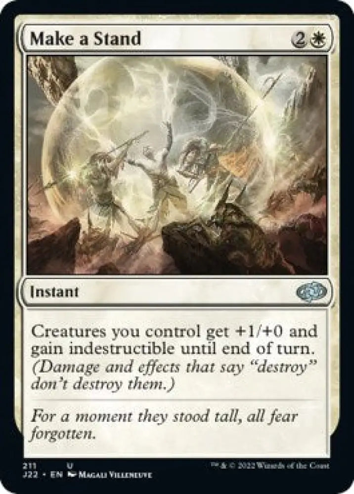 Make a Stand [Jumpstart 2022] - MTG Single