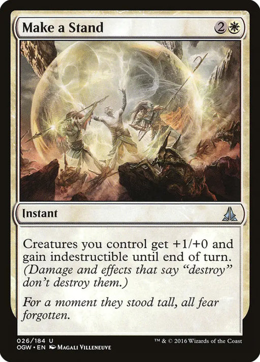Make a Stand [Oath of the Gatewatch] - MTG Single