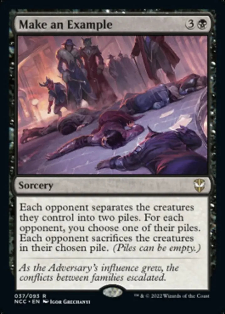 Make an Example [Streets of New Capenna Commander] - MTG Single