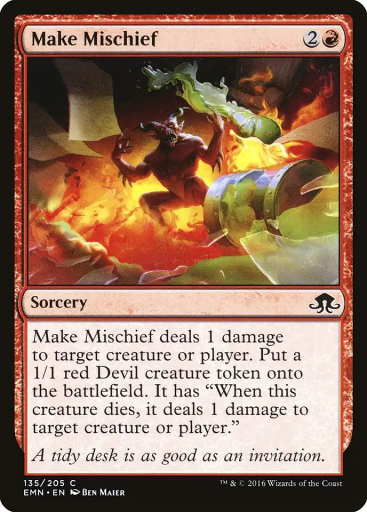 Make Mischief [Eldritch Moon] - MTG Single