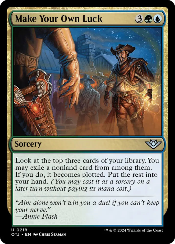 Make Your Own Luck [Outlaws of Thunder Junction] - MTG Single