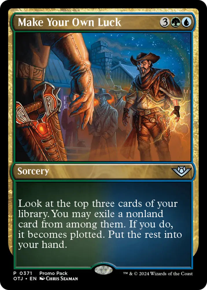Make Your Own Luck (Promo Pack) [Outlaws of Thunder Junction Promos] - MTG Single
