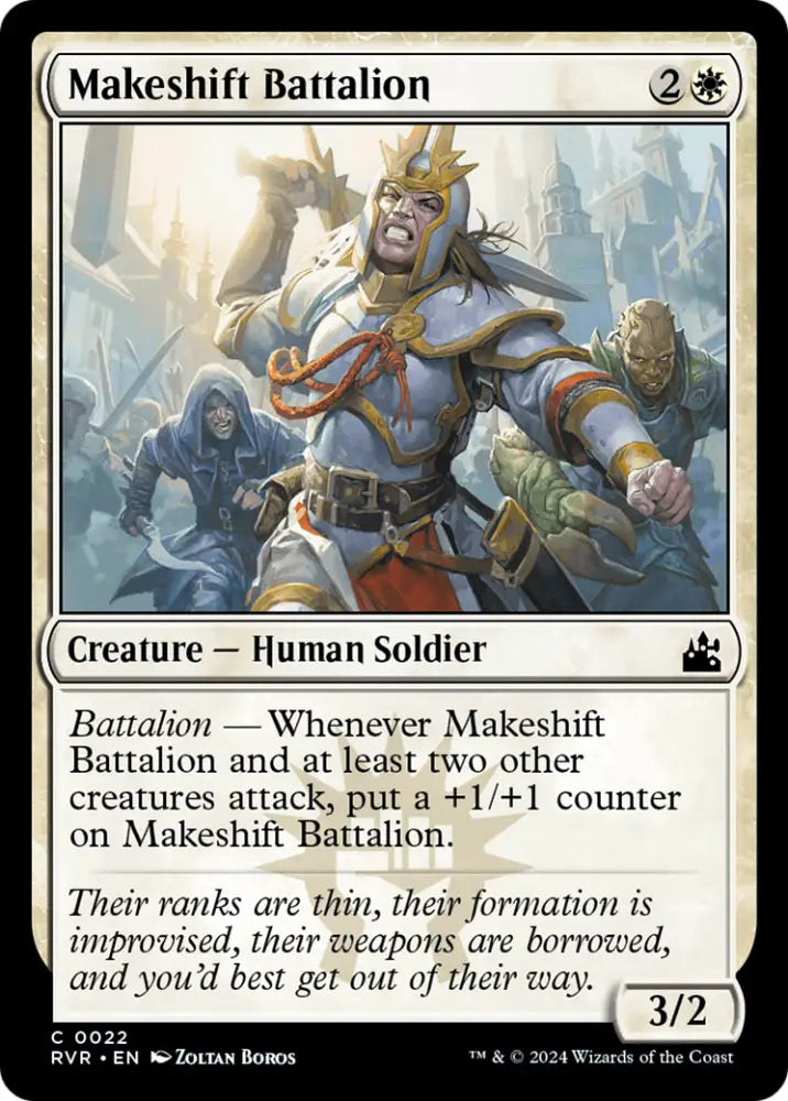Makeshift Battalion [Ravnica Remastered] - MTG Single