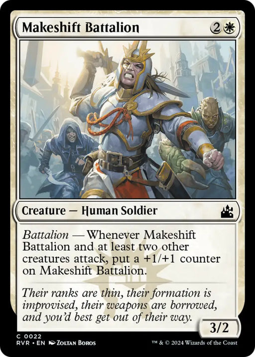 Makeshift Battalion [Ravnica Remastered] - MTG Single
