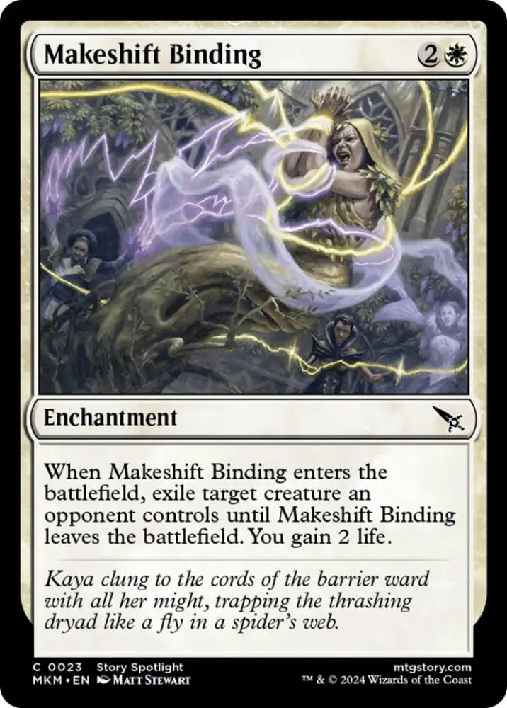 Makeshift Binding [Murders at Karlov Manor] - MTG Single