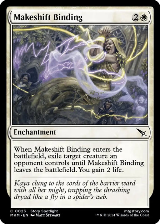 Makeshift Binding [Murders at Karlov Manor] - MTG Single