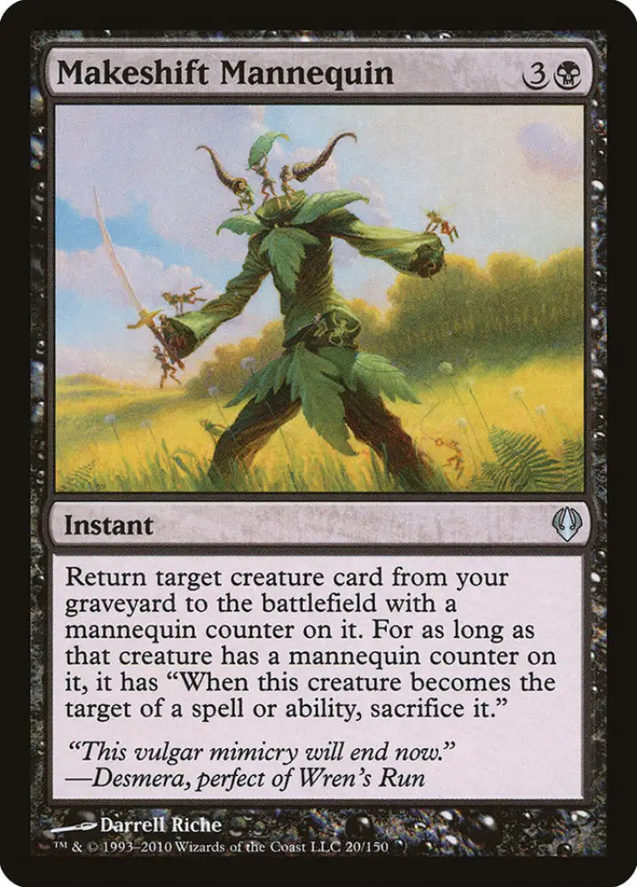 Makeshift Mannequin [Archenemy] - MTG Single
