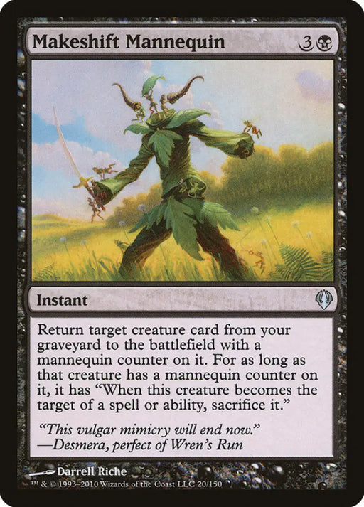 Makeshift Mannequin [Archenemy] - MTG Single