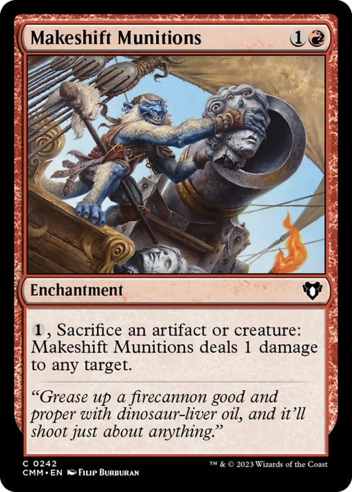 Makeshift Munitions [Commander Masters] - MTG Single