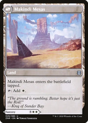 Makindi Stampede // Makindi Mesas [Zendikar Rising] - MTG Single