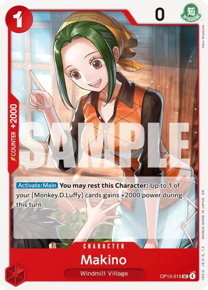 Makino (OP13-015) [Carrying On His Will]