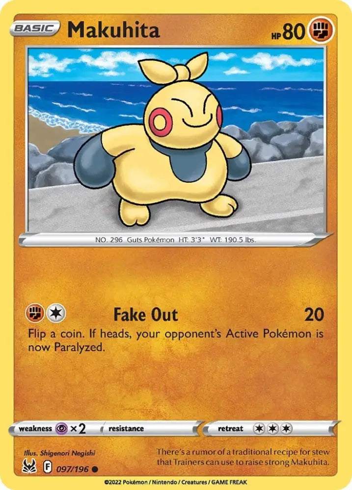 Makuhita (097/196) [Sword & Shield: Lost Origin] - Pokemon Single