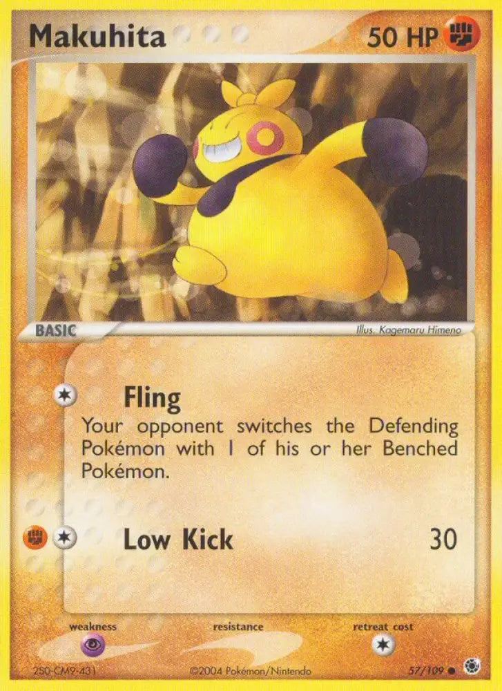 Makuhita (57/109) [EX: Battle Stadium] - Pokemon Single