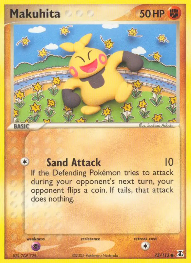 Makuhita (75/113) [EX: Delta Species] - Pokemon Single