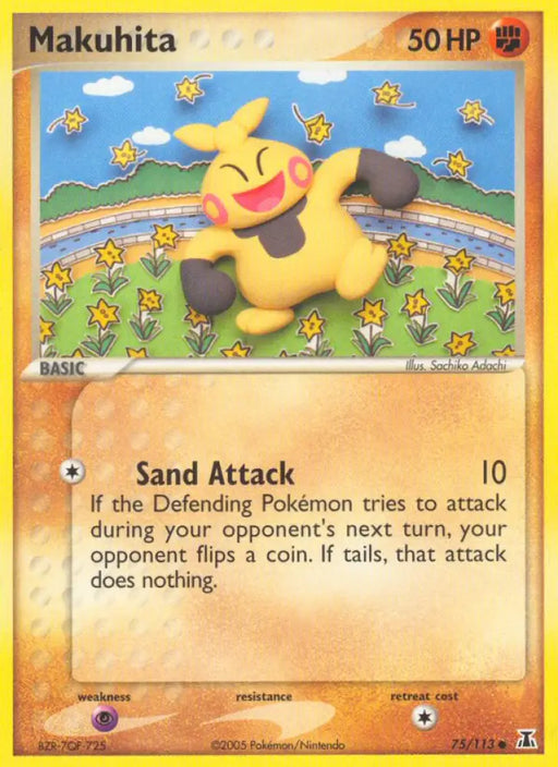Makuhita (75/113) [EX: Delta Species] - Pokemon Single