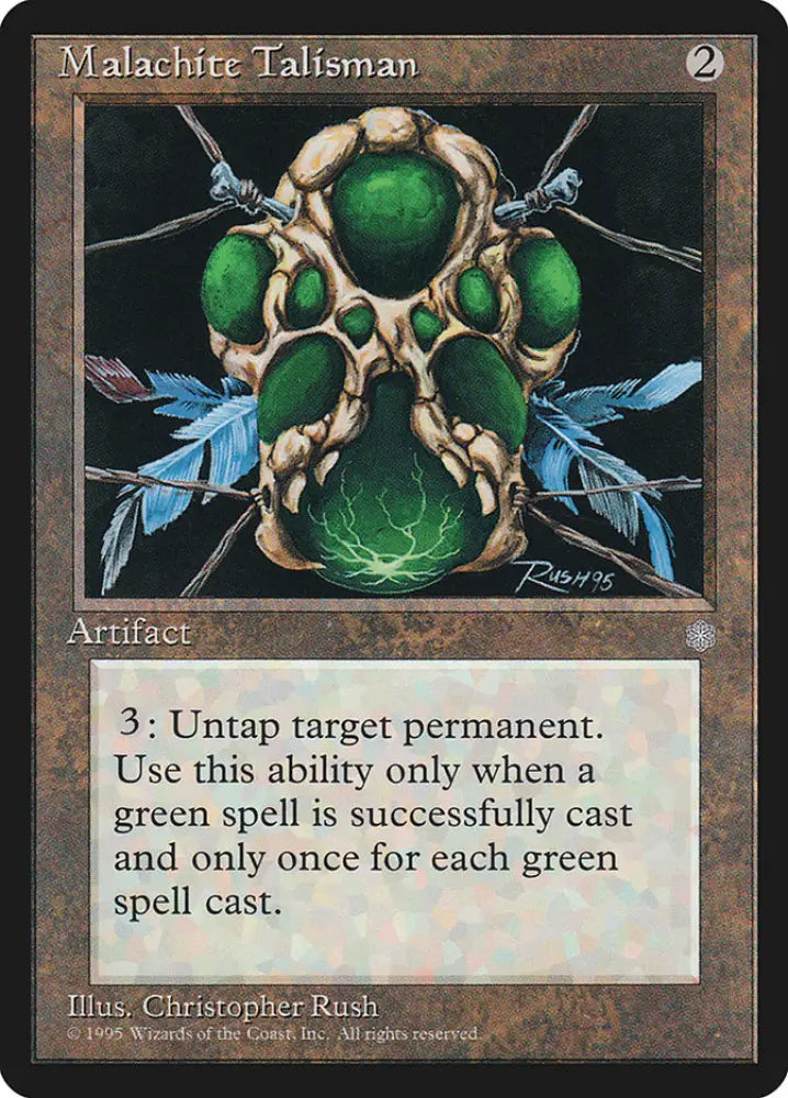 Malachite Talisman [Ice Age] - MTG Single