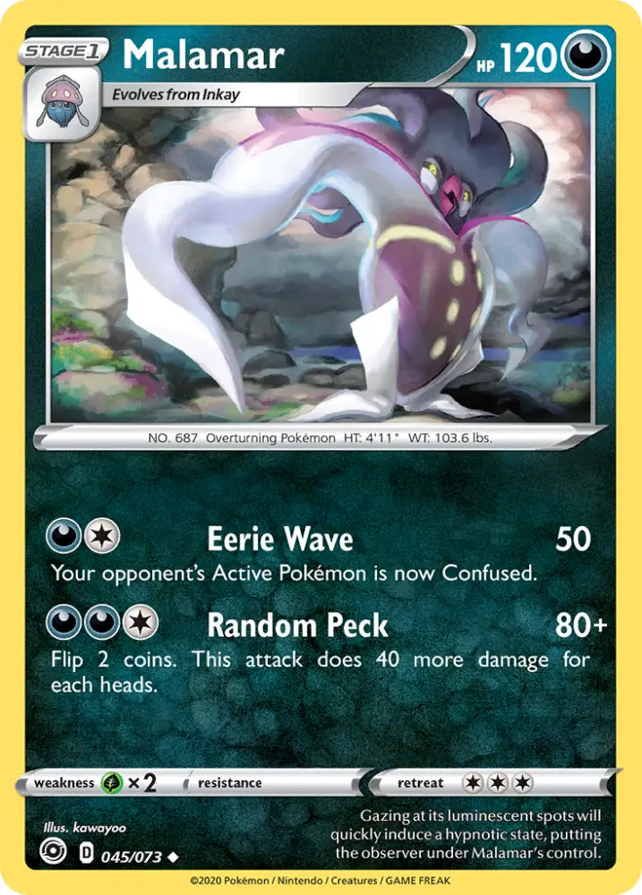 Malamar (045/073) [Sword & Shield: Champion’s Path] - Pokemon Single