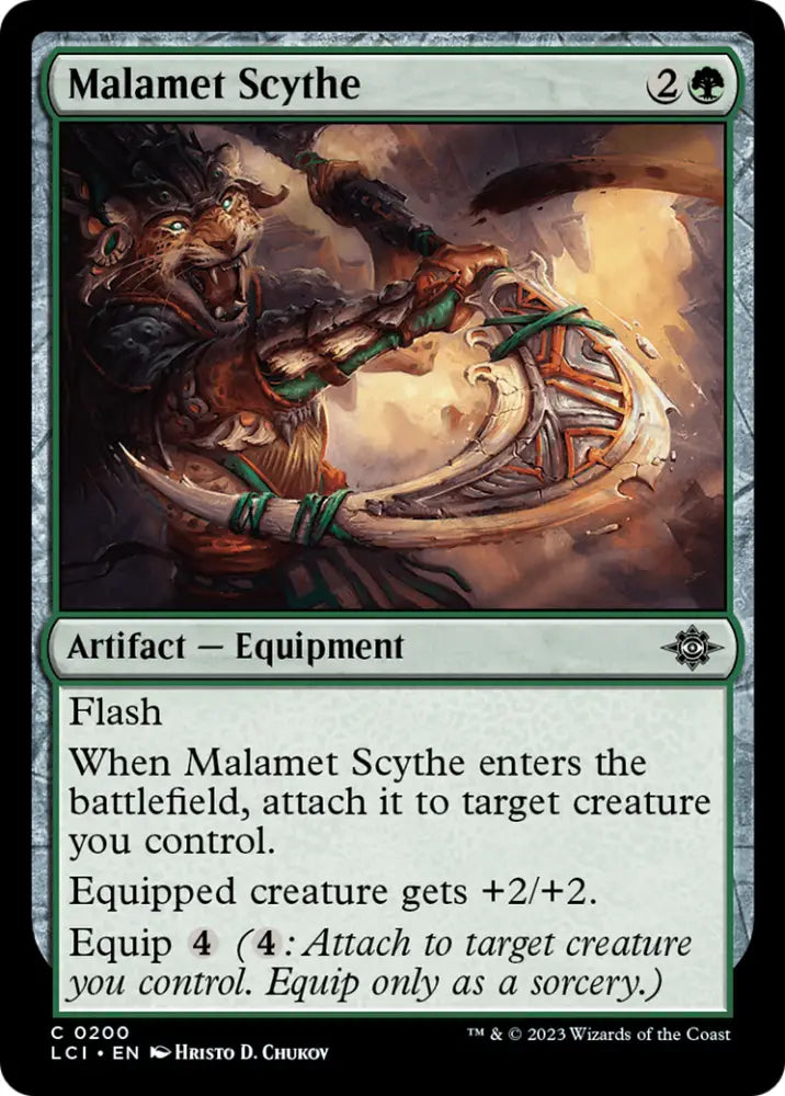 Malamet Scythe [The Lost Caverns of Ixalan] - MTG Single