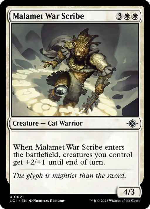 Malamet War Scribe [The Lost Caverns of Ixalan] - MTG Single