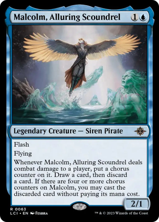 Malcolm Alluring Scoundrel [The Lost Caverns of Ixalan] - MTG Single