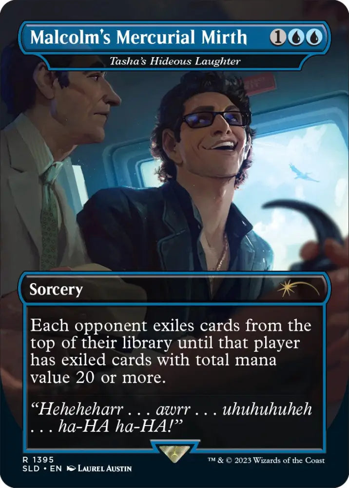 Malcolm’s Mercurial Mirth - Tasha’s Hideous Laughter [Secret Lair Drop Series] - MTG Single