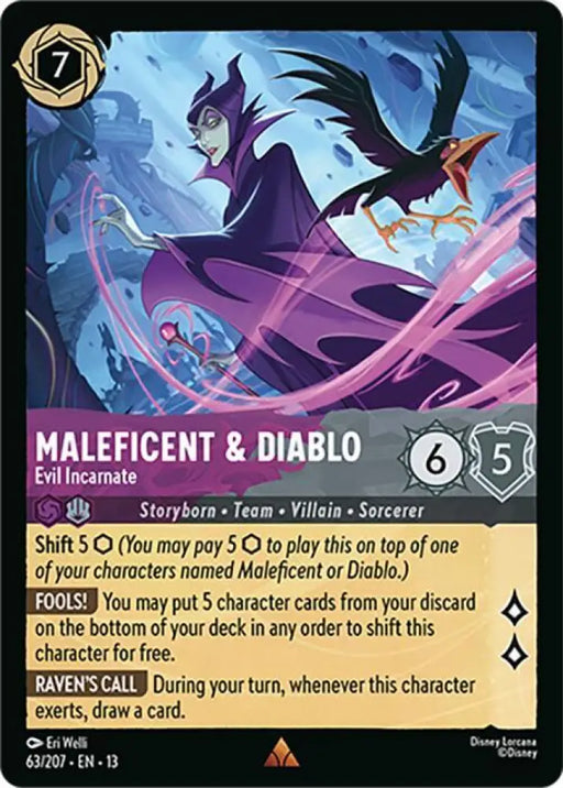 Maleficent & Diablo - Evil Incarnate (63/204) [Attack of the Vine!]