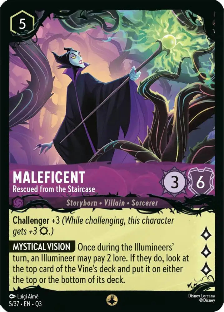Maleficent - Rescued from the Staircase (5/37) [Illumineer's Quest: The Great Hunny Rescue]