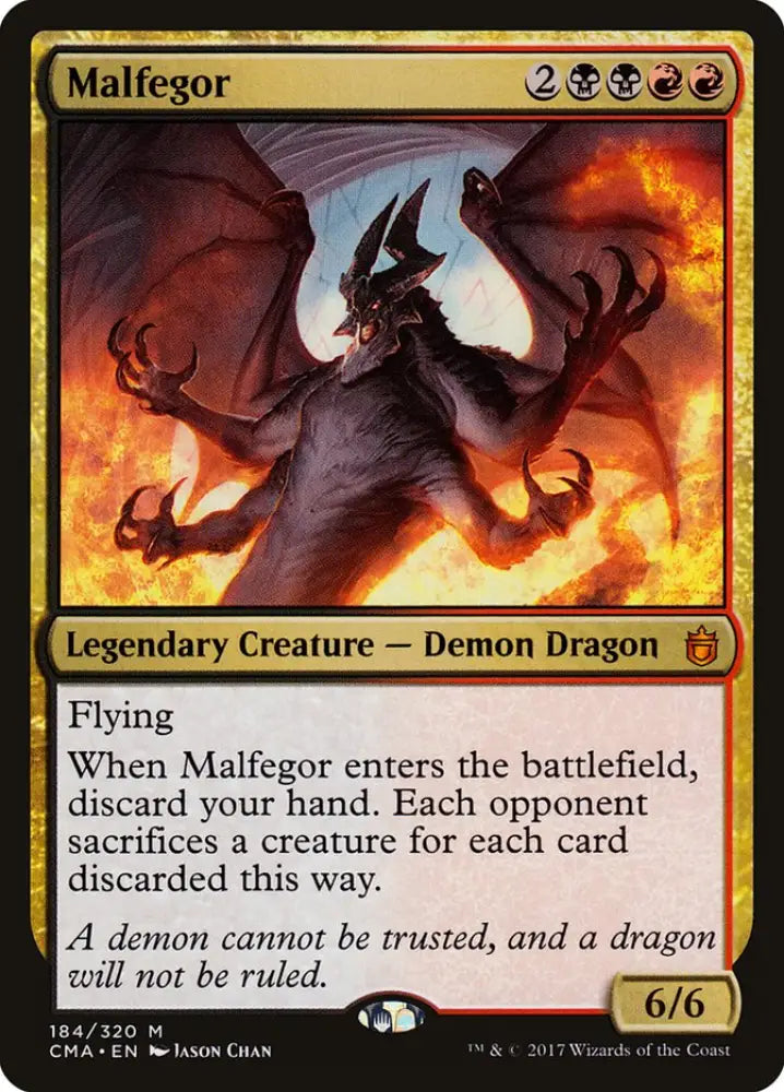Malfegor [Commander Anthology] - MTG Single