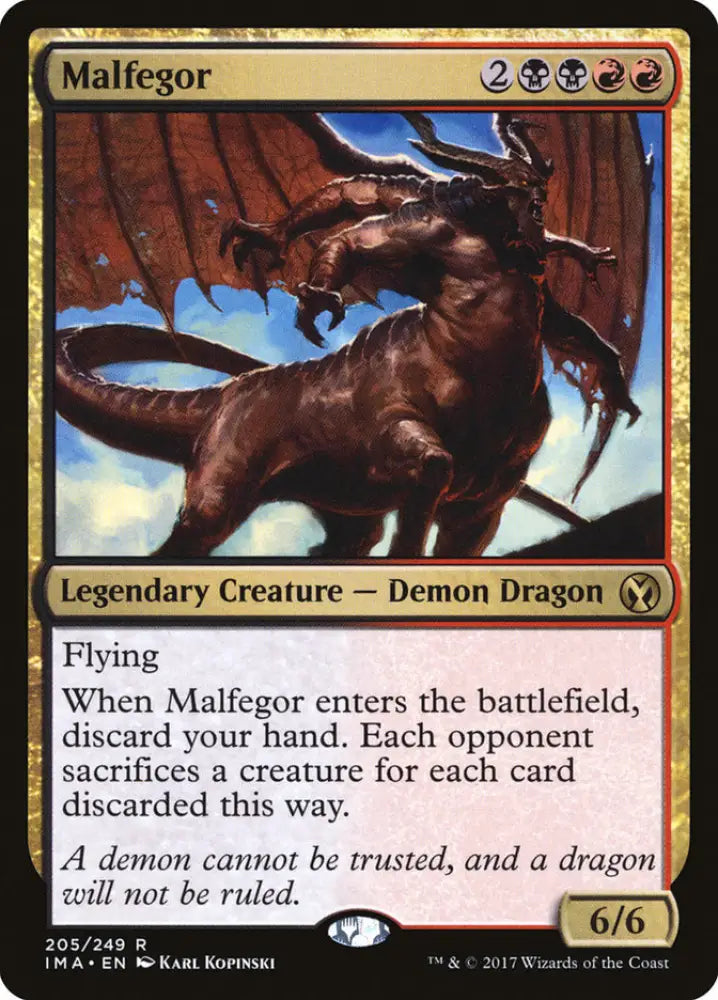 Malfegor [Iconic Masters] - MTG Single
