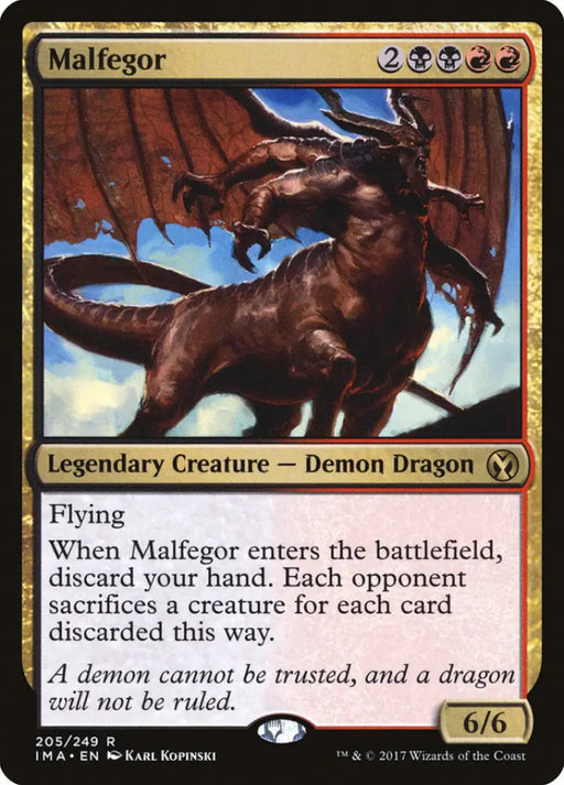 Malfegor [Iconic Masters] - MTG Single