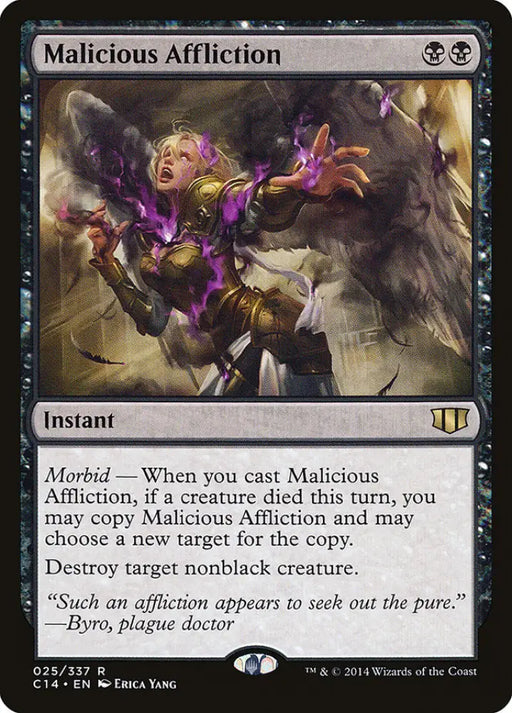 Malicious Affliction [Commander 2014] - MTG Single