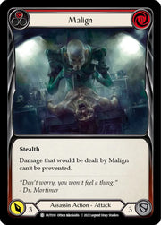 Malign (Red) [Outsiders] Rainbow Foil - Flesh And Blood Single