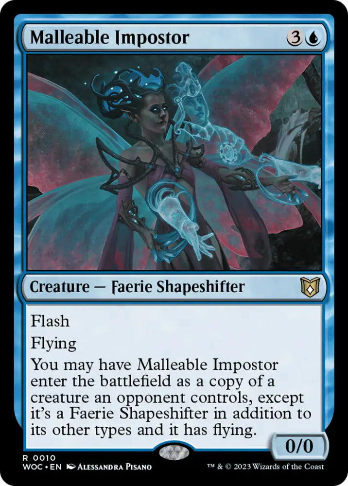 Malleable Impostor [Wilds of Eldraine Commander] - MTG Single