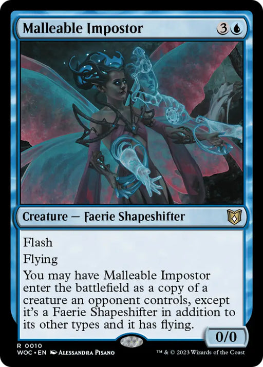 Malleable Impostor [Wilds of Eldraine Commander] - MTG Single