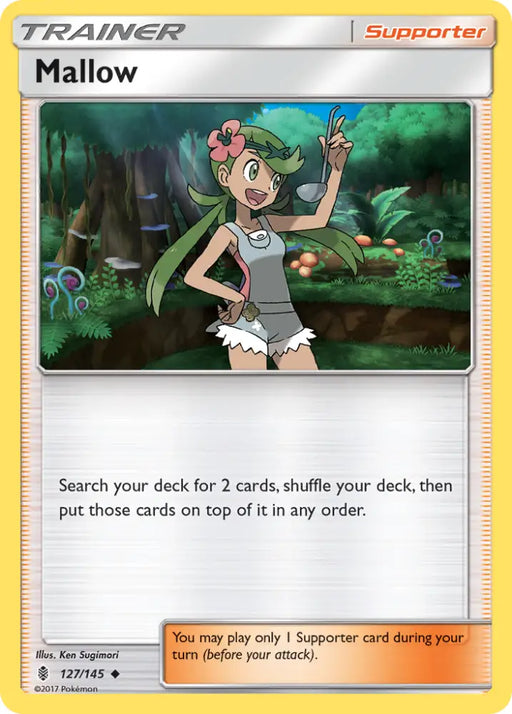 Mallow (127/145) [Sun & Moon: Guardians Rising] - Pokemon Single