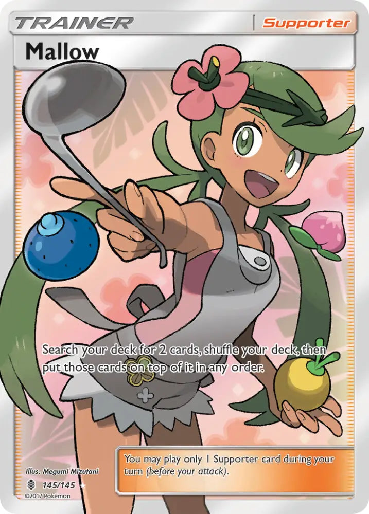 Mallow (145/145) [Sun & Moon: Guardians Rising] - Pokemon Single