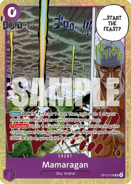 Mamaragan (OP15-078) [Adventure on Kami's Island]