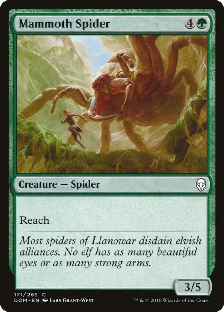 Mammoth Spider [Dominaria] - MTG Single