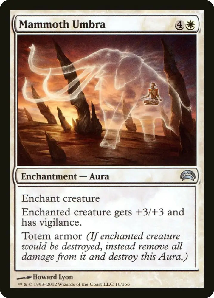 Mammoth Umbra [Planechase 2012] - MTG Single