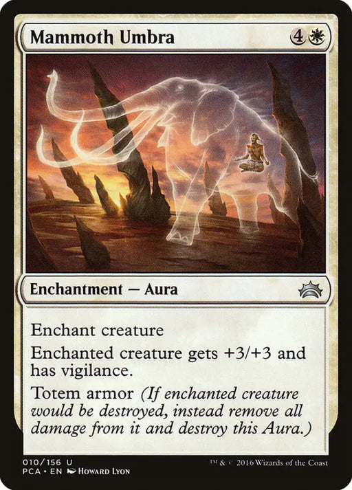 Mammoth Umbra [Planechase Anthology] - MTG Single