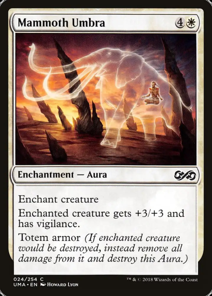 Mammoth Umbra [Ultimate Masters] - MTG Single