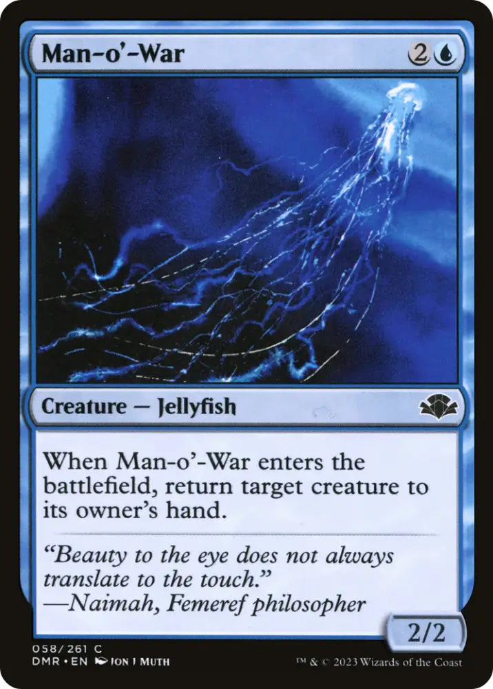 Man-o’-War [Dominaria Remastered] - MTG Single