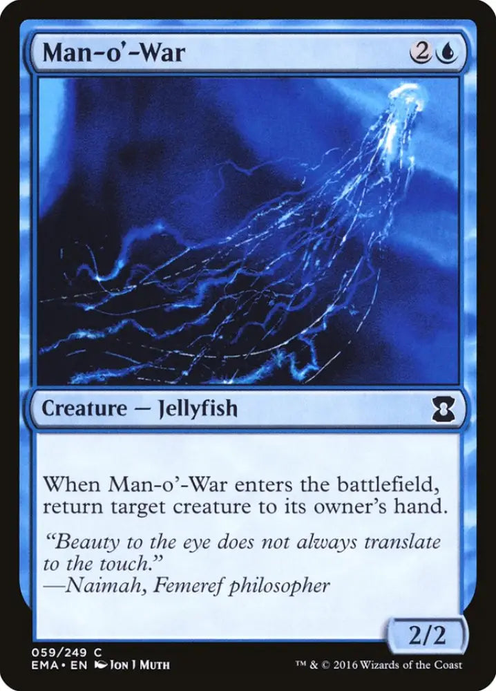 Man-o’-War [Eternal Masters] - MTG Single