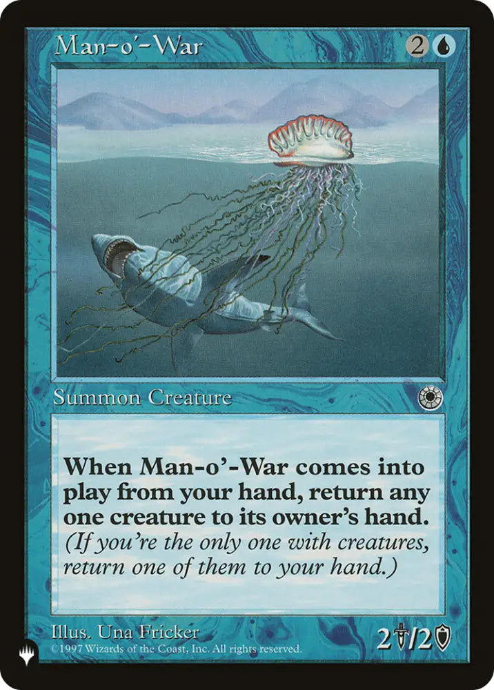 Man-o’-War (POR) [The List] - MTG Single