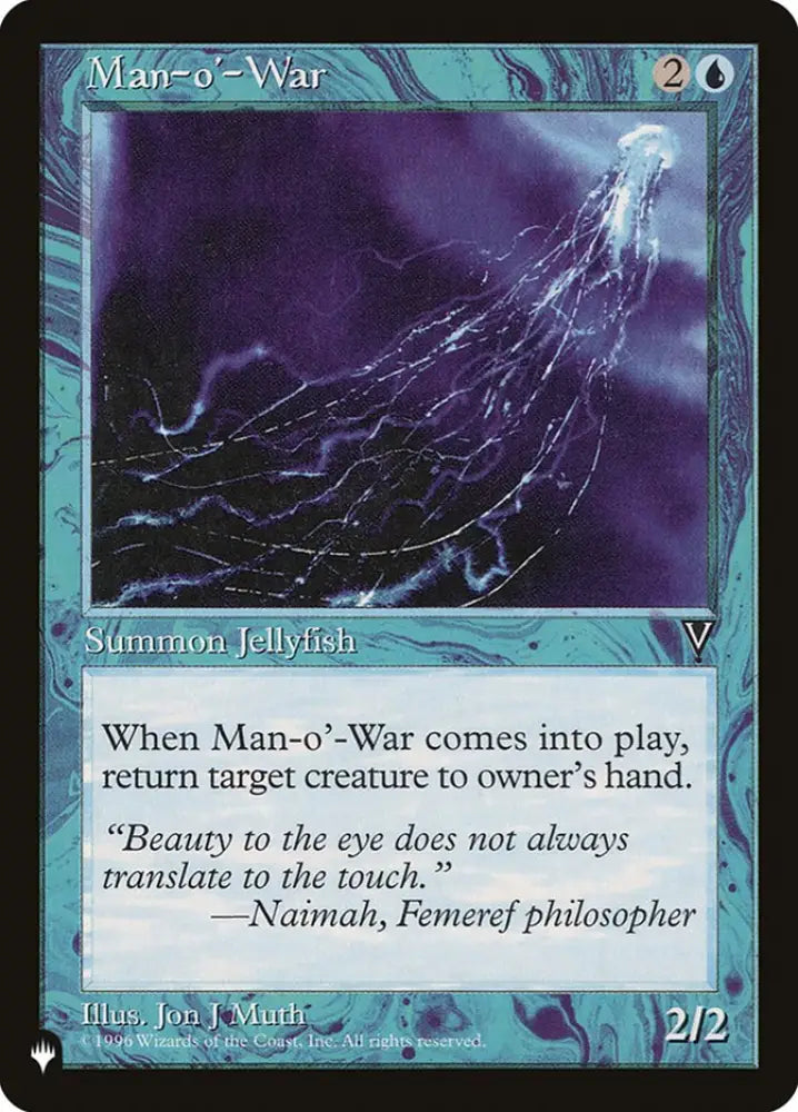 Man-o’-War [The List] - MTG Single