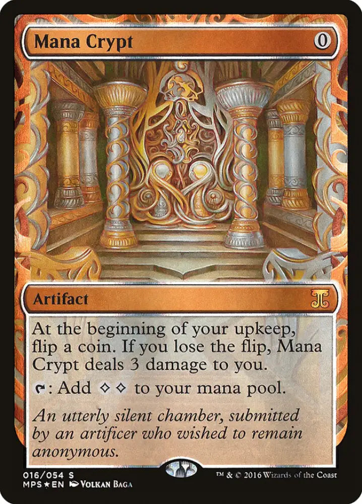Mana Crypt [Kaladesh Inventions] - MTG Single