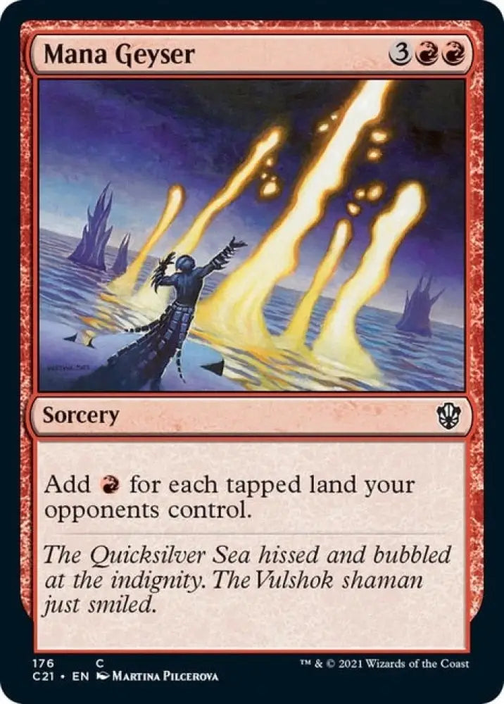 Mana Geyser [Commander 2021] - MTG Single
