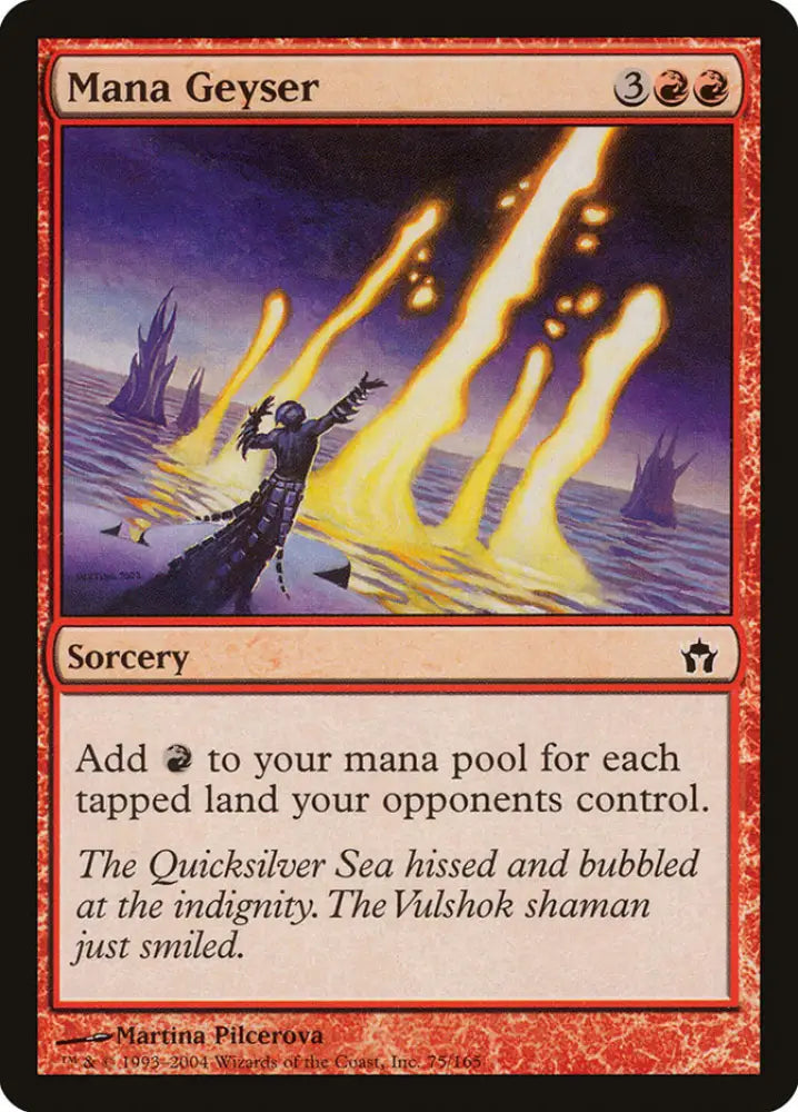 Mana Geyser [Fifth Dawn] - MTG Single