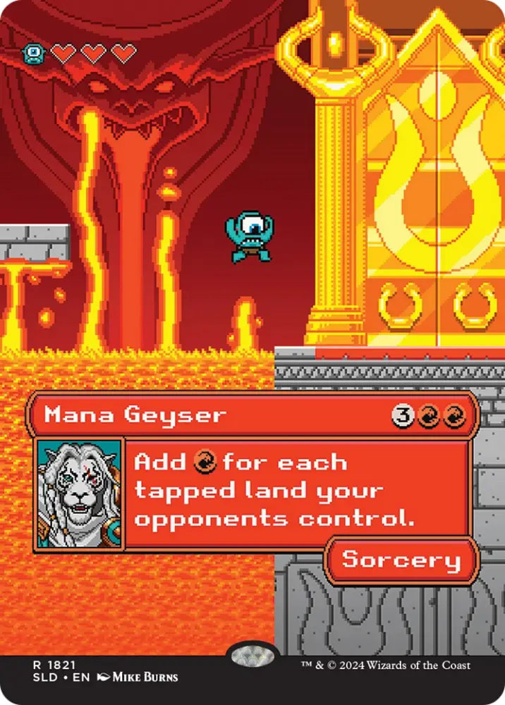 Mana Geyser (Rainbow Foil) [Secret Lair Drop Series] - MTG Single